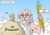 Cartoon: Zeus (small) by Erl tagged griechenland,krise,schulden,euro,kredit,hilfe,verlängerung,bedingung,reformen,sparkurs,regierung,tsipras,varoufakis,wahlversprechen,reformliste,schäuble,zeus,eu,ezb,iwf,troika,geld,finanzen,abstimmung,bundestag,deutschland,karikatur,erl