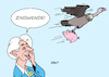 Cartoon: Zinswende (small) by Erl tagged politik,finanzen,finanzpolitik,geldpolitik,ezb,europäische,zentralbank,bank,christine,lagarde,beendigung,anleihenkäufe,erhöhung,leitzins,zinswende,bekämpfung,inflation,sparschwein,pleitegeier,geld,eu,karikatur,erl