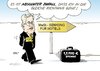 Cartoon: Zufall (small) by Erl tagged fdp,spende,hotel,gegenleistung,steuer,mehrwertsteuer,senkung,zufall