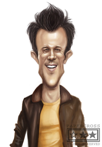 Cartoon: johnny knoxville (medium) by billfy tagged mtv,show,jackass