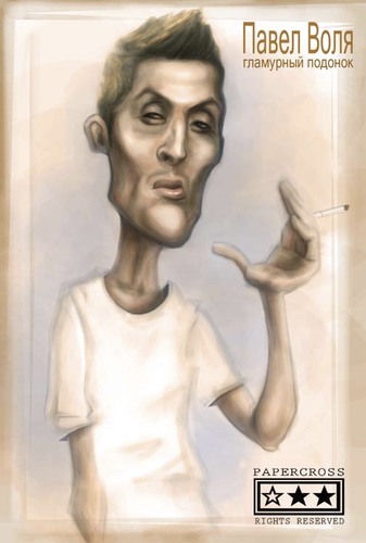 Cartoon: Pavel Volya (medium) by billfy tagged glamorous,bastard,comedian,musician,actor,comedy,club,russia
