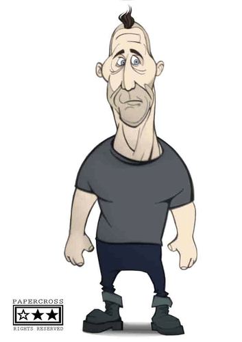 Cartoon: Till LindemanN (medium) by billfy tagged rammstein,music,rock,metal,germany