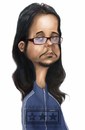 Cartoon: Jonathan Davis of  KoRn (small) by billfy tagged korn vocal rock metal music