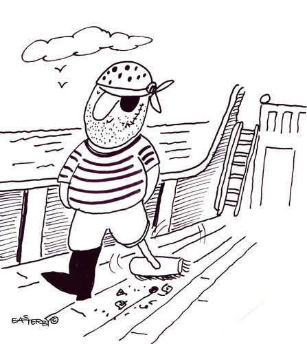 Cartoon: CLEANER SWEEP (medium) by EASTERBY tagged sweeper,handwerk,handwerk,sweeper