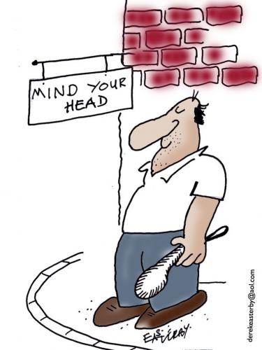 Cartoon: HEAD YOUR MIND (medium) by EASTERBY tagged daylight,robbery,mugger