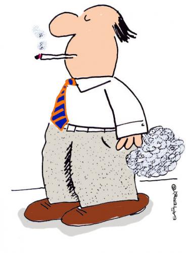 Cartoon: Smoke signals 10 (medium) by EASTERBY tagged smoking