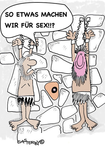 Cartoon: wall in the hole sex (medium) by EASTERBY tagged prison,torture
