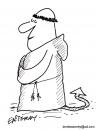 Cartoon: Devillish Monk (small) by EASTERBY tagged monks,devils
