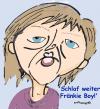 Cartoon: German Election 2009 (small) by EASTERBY tagged steinmeier