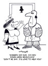 Cartoon: Hells helper (small) by EASTERBY tagged hospitalcare,nurses