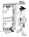 Cartoon: Solitary together (small) by EASTERBY tagged prison,soöitary