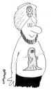Cartoon: TOO TA TOO (small) by EASTERBY tagged burka tatoo arabs