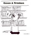 Cartoon: Wein (small) by EASTERBY tagged wine,books