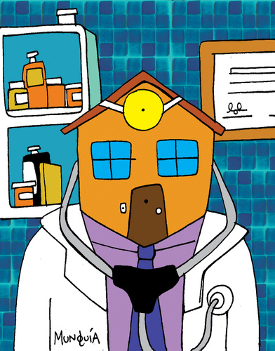 Cartoon: Dr House (medium) by Munguia tagged dr,house,doctor,medicine,portrait,munguia,calcamunguia,costa,rica