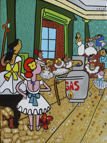 Cartoon: De Gas cylinder (medium) by Munguia tagged de,cilindro,cilinder,gas,gash,degas