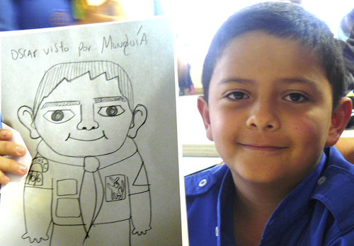 Cartoon: Cub scouts on cartoon portraits (medium) by Munguia tagged drawing,scouting,escultismo,lobatas,rica,costa,lobatos,scouts,cub,caricature