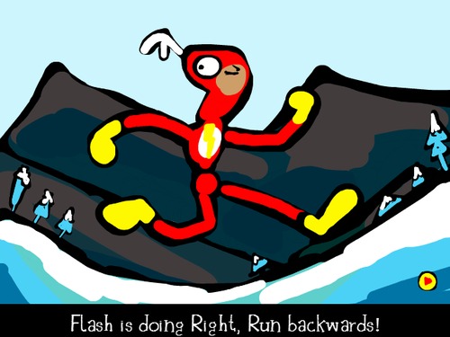 Cartoon: Fat Flash The video game (medium) by Munguia tagged video,game,flash,dc,comics,superhero,fat,runner,run,sports,slim,diet,fast,food,maker,munguia