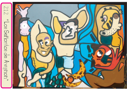 Cartoon: Las Mininas (medium) by Munguia tagged comic,parody,cats,munguia,parodies,paintings,famous