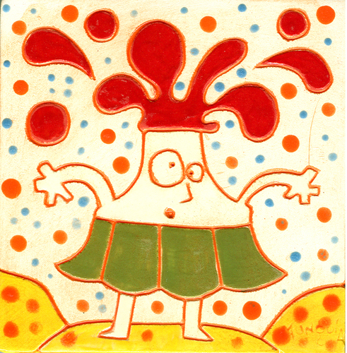 Cartoon: Tiles Cartoon Collection (medium) by Munguia tagged ceramic,cartoon,tiles,lozas,munguias,ceramica,costa,rica,costarricense,caricaturas,art