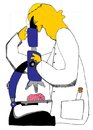 Cartoon: autoanalisis (small) by Munguia tagged brains,munguia