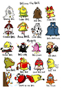 Cartoon: Bell Bell Bell (small) by Munguia tagged bell,word,play,graham,annabell