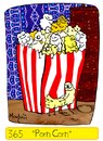 Cartoon: Corn Porn (small) by Munguia tagged sex,corn,porn,hot,red,food,maiz,palomitas,costa,rica,humor,sexo