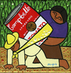 Cartoon: Culture pop base (small) by Munguia tagged diego,rivera,andy,warhol,munguia,culture,pop,campbell,soup,can,flower,carrier,sopa,cargador,de,flores