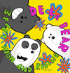 Cartoon: De la Bear (small) by Munguia tagged de la soul feet high and rising cover album parody parodies spoof version fun funny bare bears escandalosos cn cartoon network