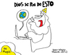 Cartoon: God Laughs (small) by Munguia tagged god,religious,religion,misa