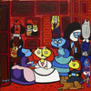 Cartoon: Las Mininas 2015 (small) by Munguia tagged diego,velazquez,las,meninas,mininas,kitten,gatos,gatas,cats,chats,spoof,famous,paintings,parodies,art,iconic,version