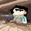 Cartoon: Maradonna Like a virgin (small) by Munguia tagged madonna,maradona,like,virgin,como,una,virgen,album,cover,parody,parodies,spoof,version,funny,fun,pop,music