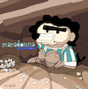 Cartoon: Maradonna Like a virgin (small) by Munguia tagged madonna,maradona,like,virgin,como,una,virgen,album,cover,parody,parodies,spoof,version,funny,fun,pop,music