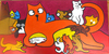 Cartoon: Mistake (small) by Munguia tagged overpopulation,cats,mistake,misunderstood,wrong,sobrepoblacion,equivocacion,munguia,costa,rica,centro,americ