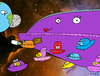 Cartoon: mothership (small) by Munguia tagged space ship mother nave nodriza ufo ovni