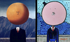 Cartoon: papaleta (small) by Munguia tagged regular,show,magritte,art,of,living,munguia,parody