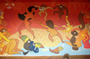 Cartoon: Porn Paradise Mural Details (small) by Munguia tagged sex porn love naked hard woman men kamasutra mural color art munguia costa rica