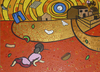 Cartoon: The eye of the hurricane (small) by Munguia tagged cristina,world,andrew,munguia,eye,hurricane