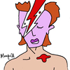 Cartoon: Thunder head (small) by Munguia tagged alladin sane aladdin david bowie cover album parody parodie