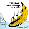 Cartoon: Titanic Banana Boat (small) by Munguia tagged cover album rock 60s andy warhol banana boat the velvet underground and nico calcamunguias music disc musical sink ice iceberg munguia