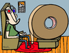 Cartoon: video tape (small) by Munguia tagged 3d,film,videotape,tape,video,movies,home,theater