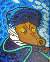 Cartoon: Vincent Van Dogh (small) by Munguia tagged van gogh self portrait munguia mango costa rica parody parodias pinturas famosas famous paint art collection