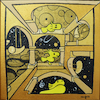 Cartoon: Woodstock (small) by Munguia tagged other,world,mc,escher,penuts,snoopy,woodstock,yellow,bird