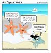 Cartoon: The Star Treatment (small) by mdouble tagged cartoon,funny,fun,humor,humour,gag,joke,joking,starfish,ocean,beach,crab,camera,picture,pictures,paparazzi,