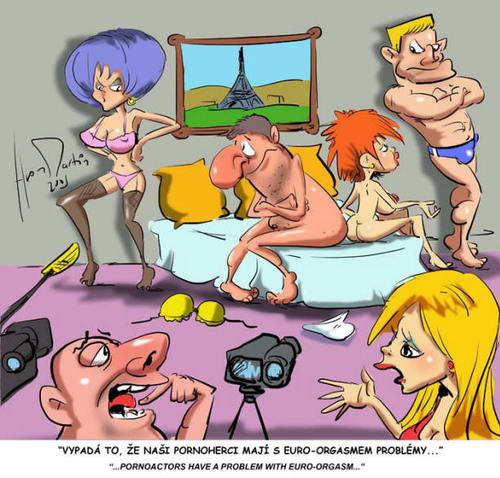 Cartoon: Euroorgasm (medium) by Martin Hron tagged euro