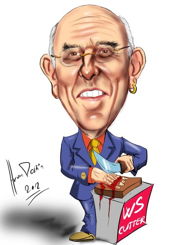 Cartoon: Horst FUCHS (medium) by Martin Hron tagged horst
