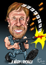 Cartoon: Chuck Norriss (small) by Martin Hron tagged chuck