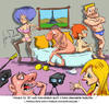 Cartoon: Euroorgasm (small) by Martin Hron tagged euro