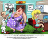 Cartoon: Fat air (small) by Martin Hron tagged doctor,fat,air,dieta