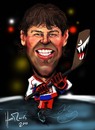 Cartoon: jagr (small) by Martin Hron tagged jagr