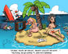 Cartoon: jaws (small) by Martin Hron tagged jaws